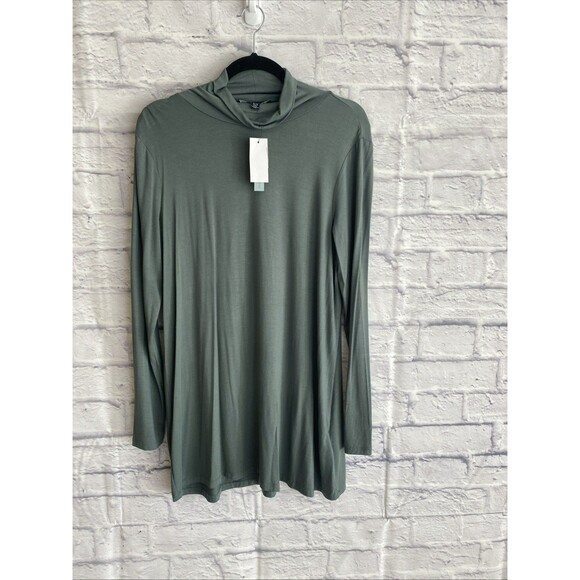 Joan Vass Women’s NWT Casual Everyday Chic  Stretch Tunic Top Size Medium - Picture 6 of 6